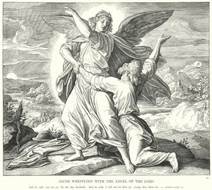Jakob kämpft mit dem Engel des Herrn