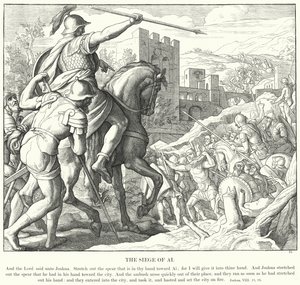 Die Belagerung von Ai (Gravur)
