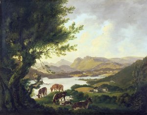 Lake Windemere von Julius Caesar Ibbetson