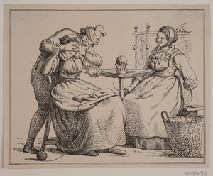 Illustration zu Bilder und Verse von Julius Exner und Christian Winther von Julius Exner