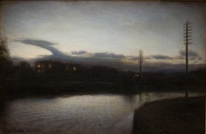 Abendlandschaft