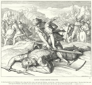 David besiegt Goliath
