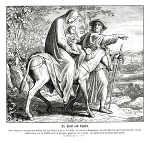 Flucht nach Ägypten, Evangelium nach Matthäus