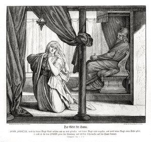 Hannahs Gebet von Julius Schnorr von Carolsfeld