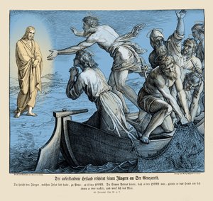 Jesus erscheint seinen Jüngern, Evangelium nach Johannes