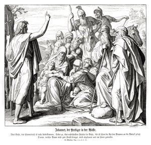Johannes der Täufer, Evangelium nach Matthäus