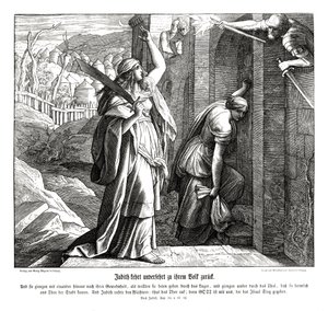 Judith kehrt zu ihrem Volk zurück, Buch Judith