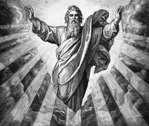 Es werde Licht. Gott und die Schöpfung von Julius Schnorr von Carolsfeld