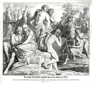 Vermehrung der Menschen, Genesis