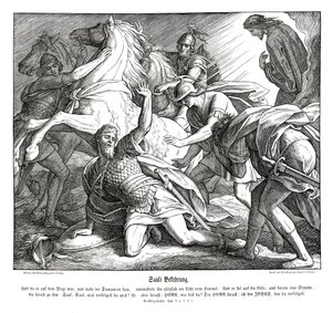 Saul auf dem Weg nach Damaskus, Apostelgeschichte