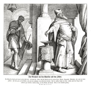 Der Pharisäer und der Zöllner, Evangelium nach Lukas