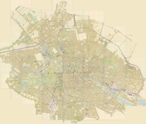 Übersichtsplan von Berlin in 44 Blättern