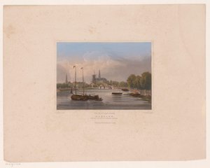 Blick auf Haarlem von Julius Umbach