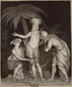 Allegorie auf den Handel mit Amerika von Jurriaan Andriessen