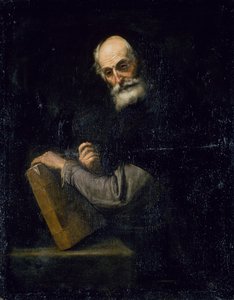 Ein Philosoph, ca. 1640 von Jusepe de Ribera