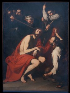 Christus verspottet und mit Dornen gekrönt, ca. 1638 von Jusepe de Ribera