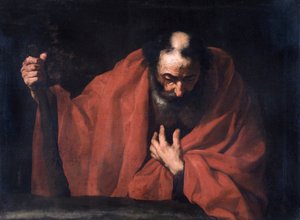 St. Jakobus der Ältere von Jusepe de Ribera