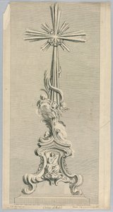 Entwurf für ein Altarkreuz von Juste Aurèle Meissonnier