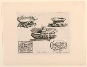 Salzfass und Schnupftabakdosen von Juste Aurèle Meissonnier