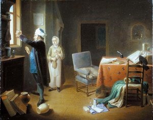 Warten auf die Antwort des Arztes