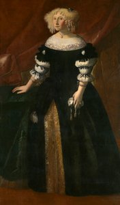Porträt einer Dame von Justus Sustermans