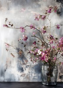 Zarte Rosa Blüten von Justyna Jaszke