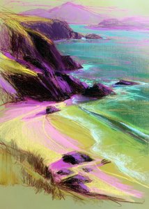 Lebendiger Klippenstrand