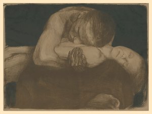 Pietà (3. Zustand) von Käthe Kollwitz