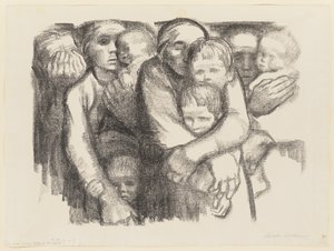 Abgelehnte zweite Version von Blatt 6 des Zyklus 