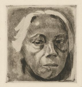 Selbstbildnis (Verworfene Fassung) von Käthe Kollwitz