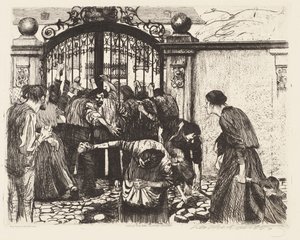 Sturm (Angriff) von Käthe Kollwitz