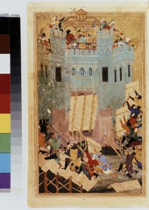 Timur (Tamerlan): Timur belagert die Burg der Hospitaliter in Smyrna im Jahr 1402