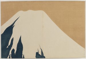 Blumen von hundert Welten (Momoyogusa): Berg Fuji von Kamisaka Sekka