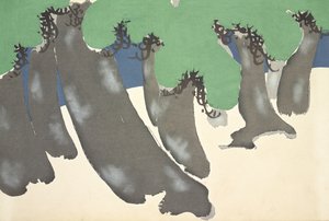 Sonare No Matsu, aus Momoyo-gusa (Die Welt der Dinge) Bd. III, veröffentlicht 1910