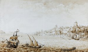 Blick auf die Rumeli Hisari, 1777