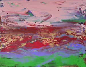 Lebendige Abstrakte Landschaft von Kanat Ibragimov