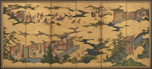 Szenen aus dem Leben des Ming Huang Kaisers und Yang Guifei