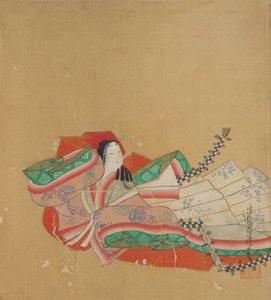 Unsterblicher Dichter, 17. Jahrhundert von Kano Shoun