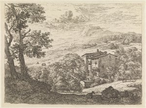 Der Esel zwischen den beiden Schafen von Karel Dujardin