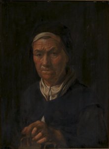Porträt einer alten Frau, Ehefrau von Christian Jacobsen Drakenberg, geb. Bagge (?) von Karel van III Mander