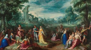 Die Enthaltsamkeit des Scipio von Karel van Mander (I)