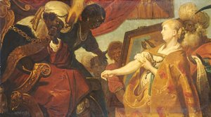 Chariclea zeigt Persina und Hydaspes von Karel van Mander III
