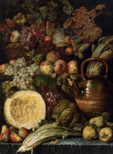 Stillleben mit Früchten, letztes Viertel des 17. Jahrhunderts von Karel van Vogelaer