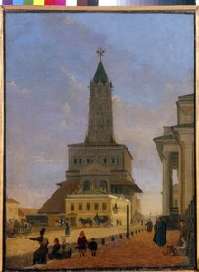Der Sucharew-Turm in Moskau von Karl Fridrikh Petrovich Bodri