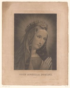 Maria in betender Haltung von Karl Barth