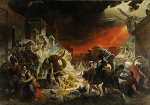 Der letzte Tag von Pompeji von Karl Bryullov