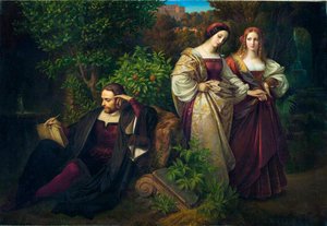 Torquato Tasso und die zwei Leonoren von Karl Ferdinand Sohn