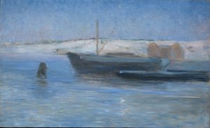 Alte Leichter am Eingang zu Stockholm von Karl Fredrick Nordstrom