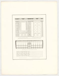 Ansichten des Schlosses Krzescowice, Blatt 52 der Folge Sammlung architektonischer Entwürfe von Karl Friedrich Schinkel