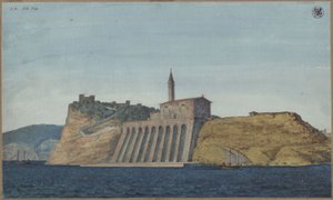 Der Dom von Piran in Istrien von Karl Friedrich Schinkel